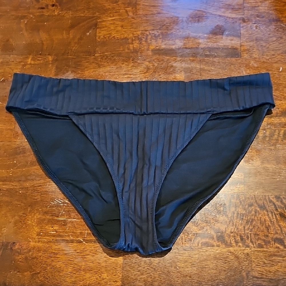 Aerie Thick Ribbed Full Coverage Bikini Bottom